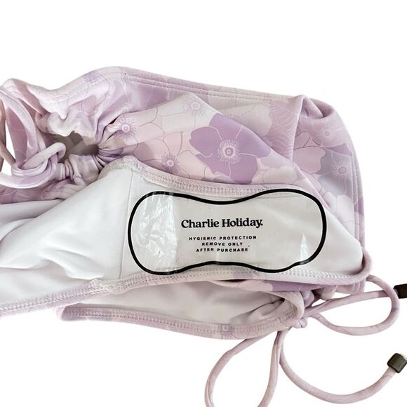 Charlie Holiday Hi Waisted Floral Bikini Bottoms - Picture 4 of 6